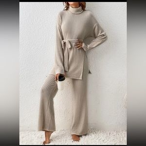 Shein sweater and pants set